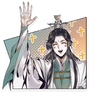 Стикер Tiān Guān Cì Fú (3) by Kou - 9