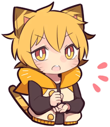 Sticker Tiger Kitten (2) - 0