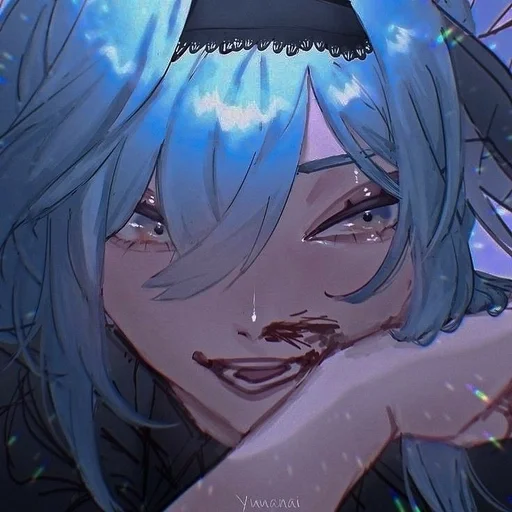 аниме мультфильм cg иллюстрация