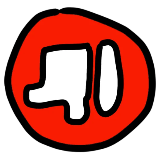 Sticker У меня нет прав - 0