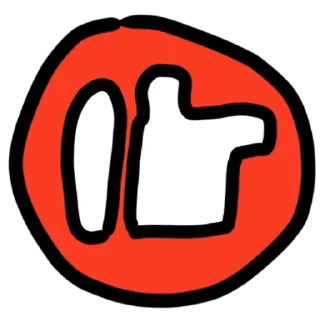 Sticker У меня нет прав - 11