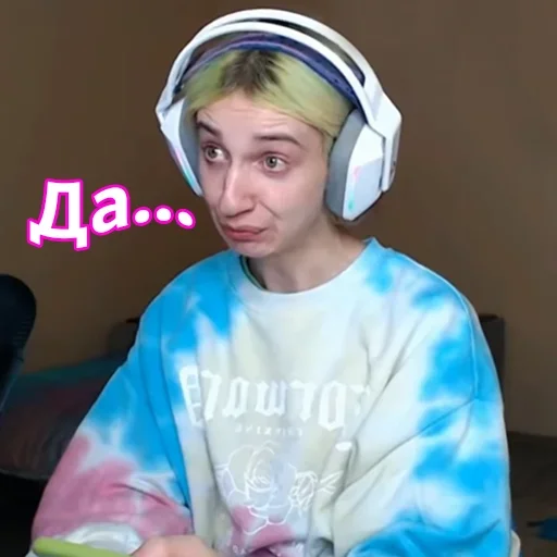 human face headphones clothing