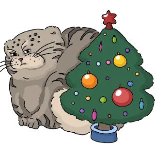 Стикер Манул Тимофей от @mnews_ru - 5