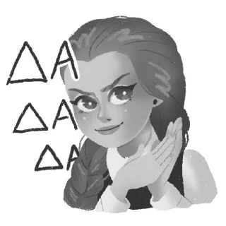 Стикер "Tiny Bunny / Зайчик №2" - 0