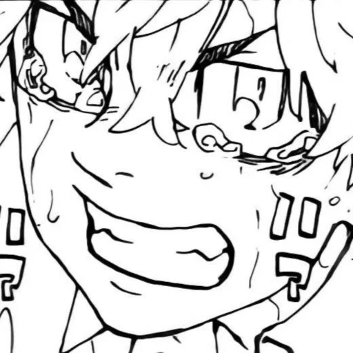 Стикер Такемичи и Сэнджу - 9