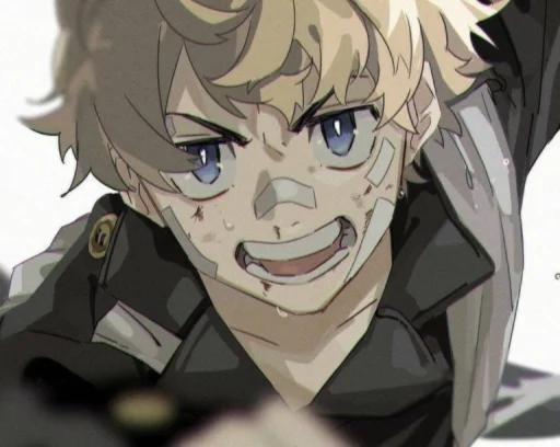 Стикер Такемичи и Сэнджу - 6