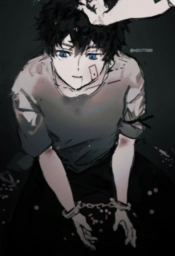 Стикер Такемичи и Сэнджу - 5