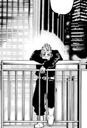 Стикер Такемичи и Сэнджу - 0