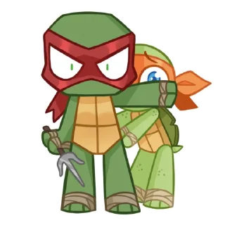 Sticker Tmnt2012 | @huiartwil - 6