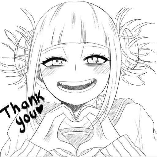 Стикер Toga_Himiko - 1