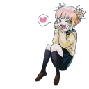 Стикер Toga Himiko - 10