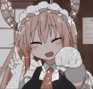 Sticker Tohru by: @Clxxday - 9