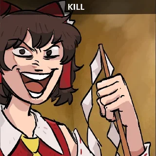 Стикер Touhou Project - 8