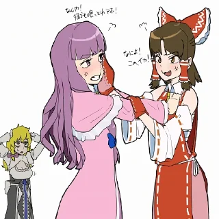 Стикер Touhou Project - 10