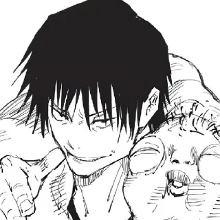 Стикер Toji Fushiguro - 9