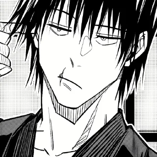 Sticker Toji Fushiguro | @Toji_sama - 8