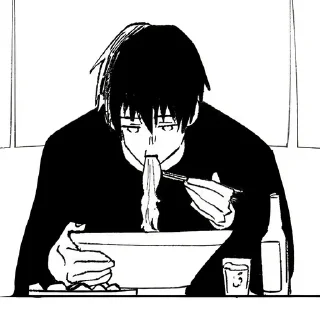 Sticker Toji Fushiguro | @Toji_sama - 9