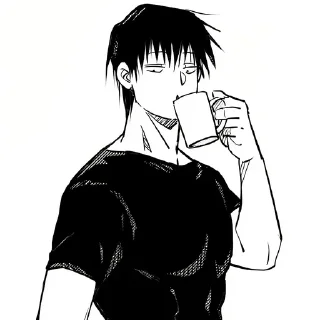 Sticker Toji Fushiguro | @Toji_sama - 7