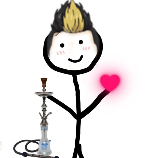 Стикер Недотрах админа Ханмы - 6