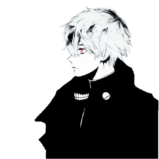 anime sketch human face