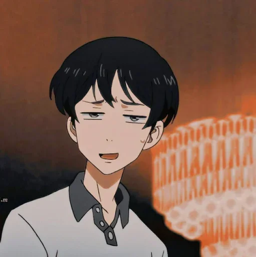 аниме мультфильм человеческое лицо