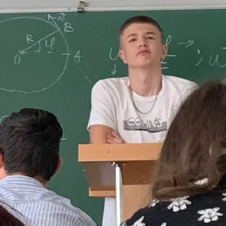 Sticker Шо за люди - 1