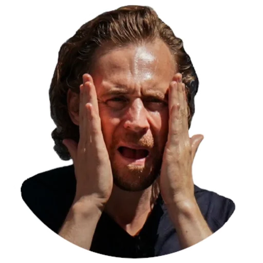 human face man person