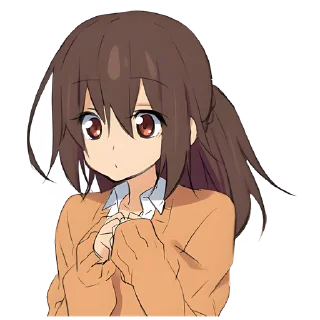 Sticker Томная-тян 2 @Nyasticks - 5