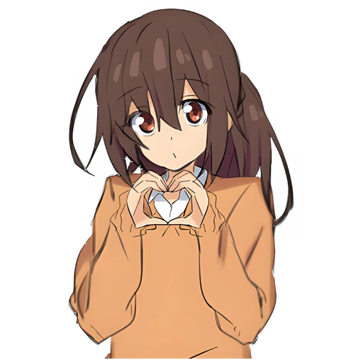 Sticker Томная-тян 2 @Nyasticks - 1