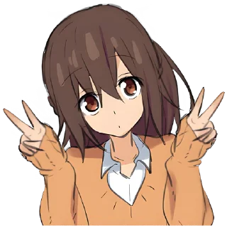 Sticker Томная-тян 2 @Nyasticks - 8