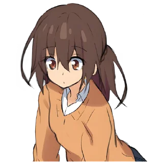 Sticker Томная-тян 2 @Nyasticks - 3