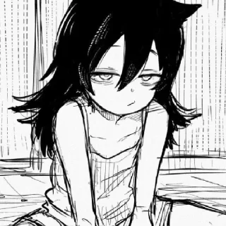 Стикер Tomoko - 1