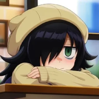 Стикер Tomoko - 2