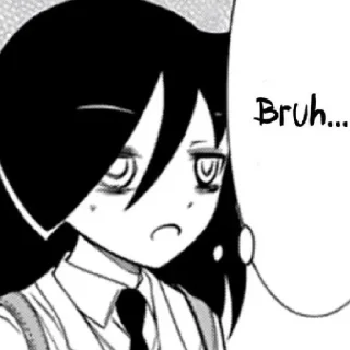 Стикер Tomoko - 9