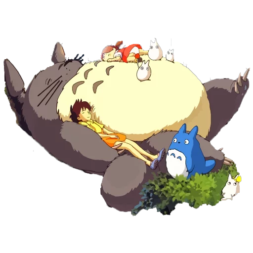 Totoro - cartoon