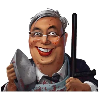 Sticker QotaQayev — @rebelartstation - 1