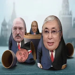 Sticker QotaQayev — @rebelartstation - 4