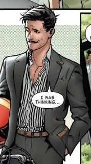 Sticker Tony Stark @stickersb2b - 6