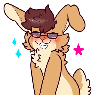 Стикер Niko Bunny - 4