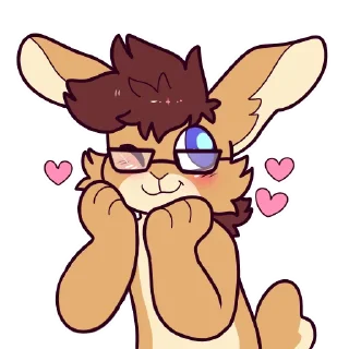 Стикер Niko Bunny - 1