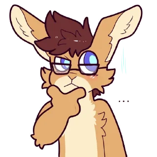 Стикер Niko Bunny - 11