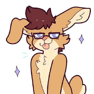 Стикер Niko Bunny - 7