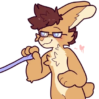 Стикер Niko Bunny - 6