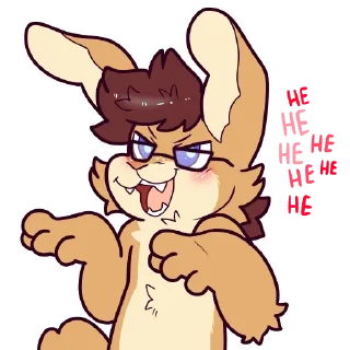 Стикер Niko Bunny - 5