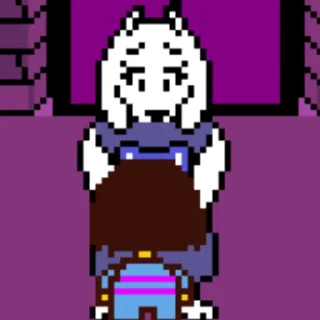 Sticker Ториэль | Undertale - 7