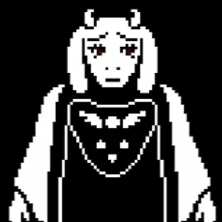 Sticker Ториэль | Undertale - 8