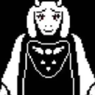 Sticker Ториэль | Undertale - 4