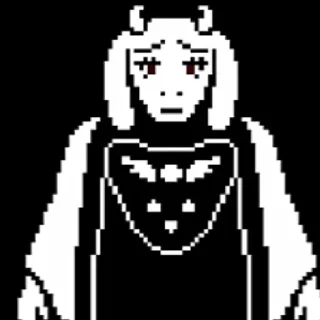 Sticker Ториэль | Undertale - 6