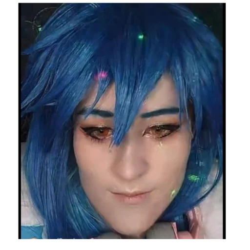 человеческое лицо шиньон одежда