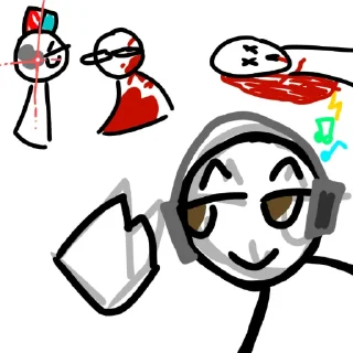 Sticker Тоша - 0